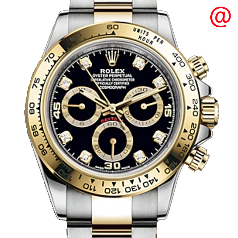 ROLEX ロレックス コスモグラフ デイトナ 116503 2021年モデル [8Pダイヤ オイスターブレスレット ブラック] [新品]