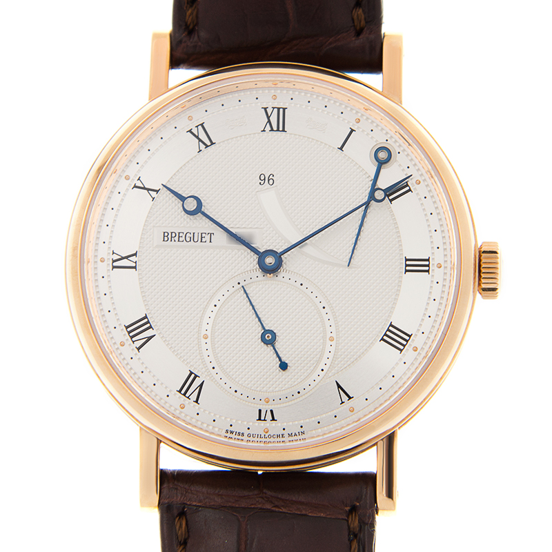ブレゲ BREGUET CLASSIQUE 18K ローズゴールド シルバーマニュアル ワイルド 5277BR/12/9V6_4枚目画像