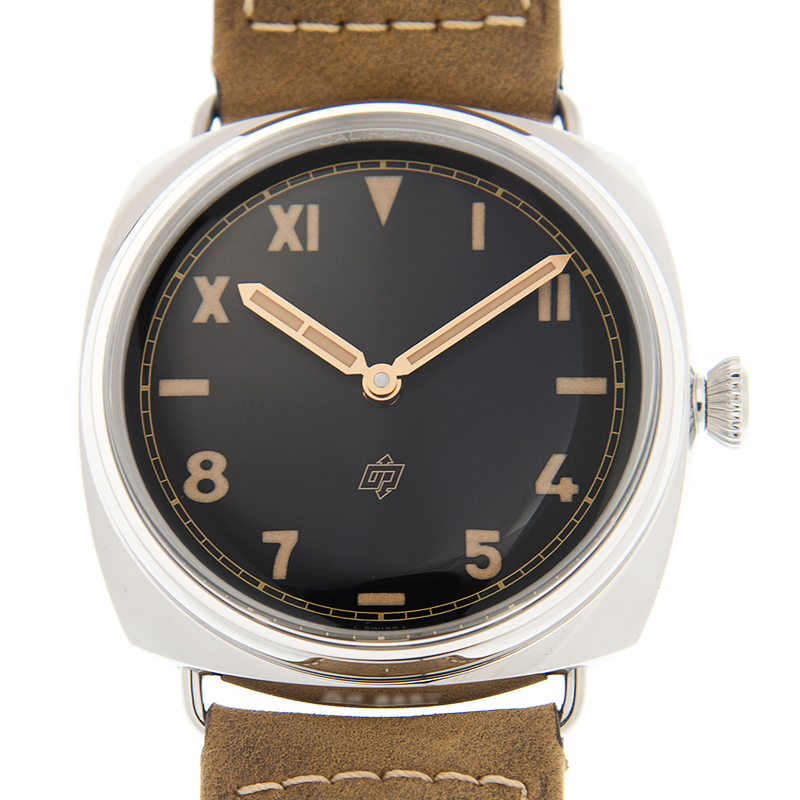 [新品] PANERAI パネライ ラ PAM00424　ジオミール ステンレス ブラック 手巻き_3枚目画像