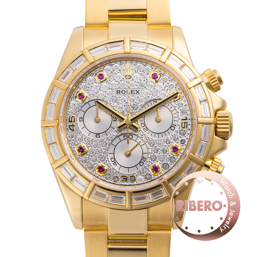 ロレックス デイトナ 116568BR Z番 Pave Diamond