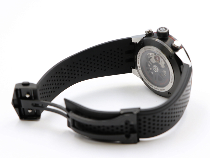 【 タグホイヤー TAG HEUER 】 CAR2A1Z カレラ ホイヤー01 45mm SSPVD クロノグラフ 自動巻 デイト メンズ 箱、保_2枚目画像