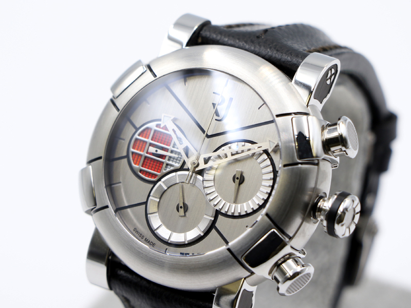 【 ロマン ジェローム ROMAIN JEROME 】 デロリアン世界限定81本 RJ.M.CH.DE.001.01 自動巻 メンズ 箱 13174-1_4枚目画像