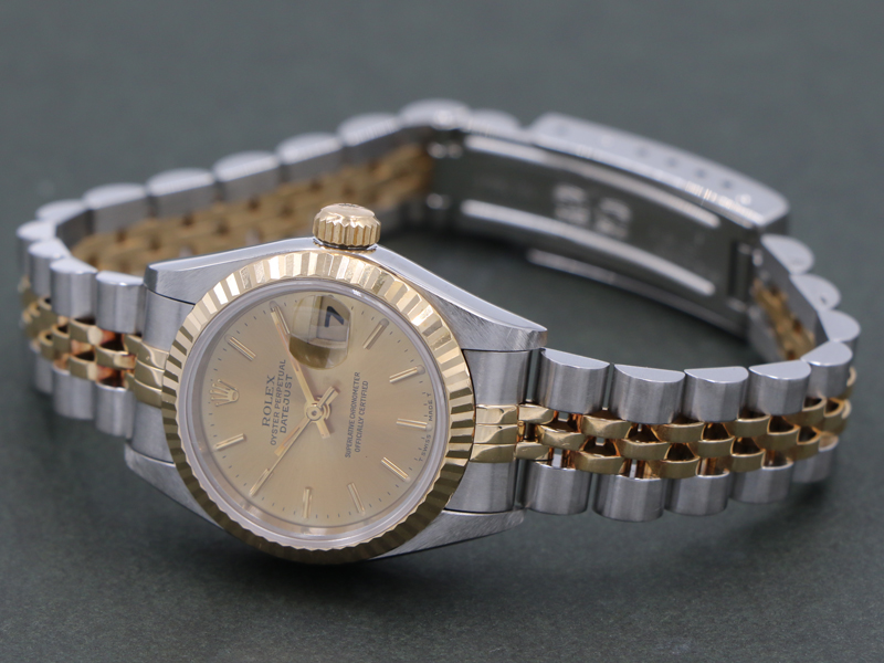 【 ロレックス ROLEX 】69173 デイトジャスト W番 1994~95年製 K18YG/SS 自動巻 デイト レディス 保 新着 13265-0_2枚目画像