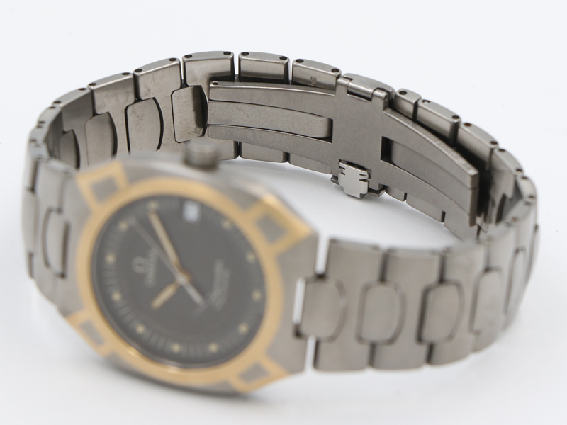 【 オメガ OMEGA 】 196.0291 シーマスター ポラリス 31mm YG/チタン クォ―ツ デイト メンズ 13685-0_2枚目画像