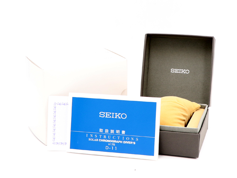 【 セイコー SEIKO 】 V192-0AE0/SBDL065 プロスペック ダイバースキューバ ブラックシリーズ SS/ラバー ソーラー メンズ 76175-2_2枚目画像